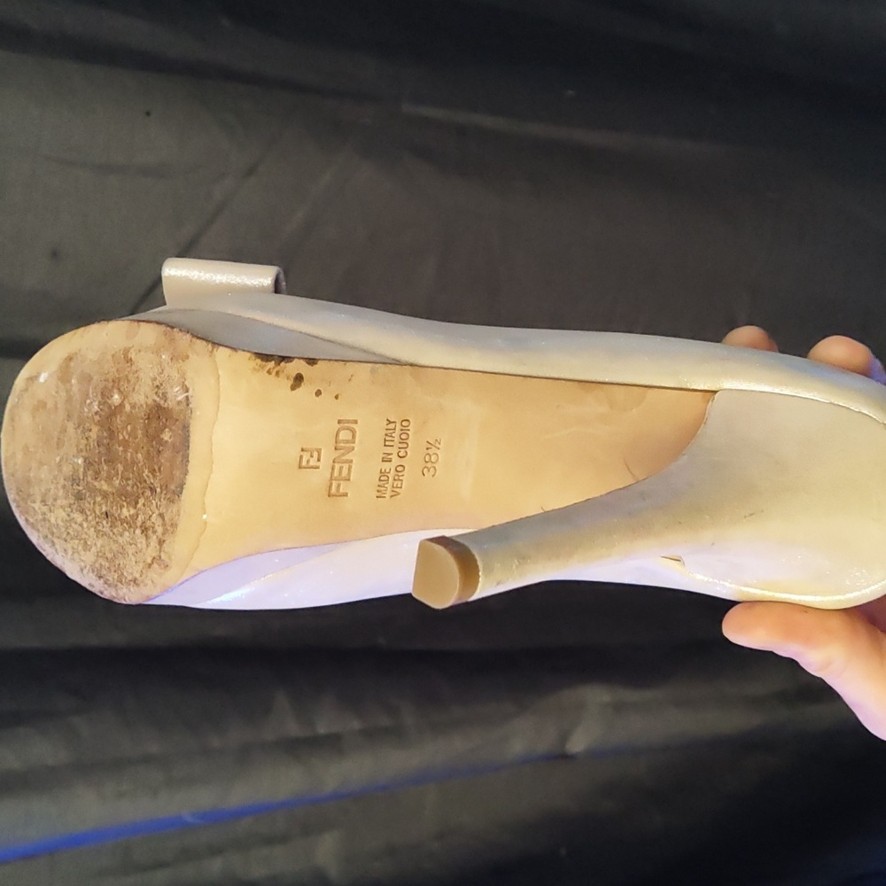 Fendi Champagne Pumps - Picture 3 of 8